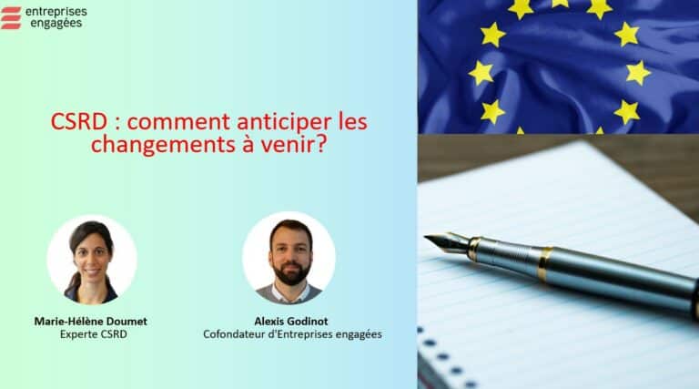 visuel webinaire CSRD , comment anticiper les changements à venir