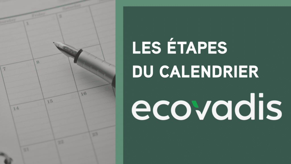 Les étapes du calendrier