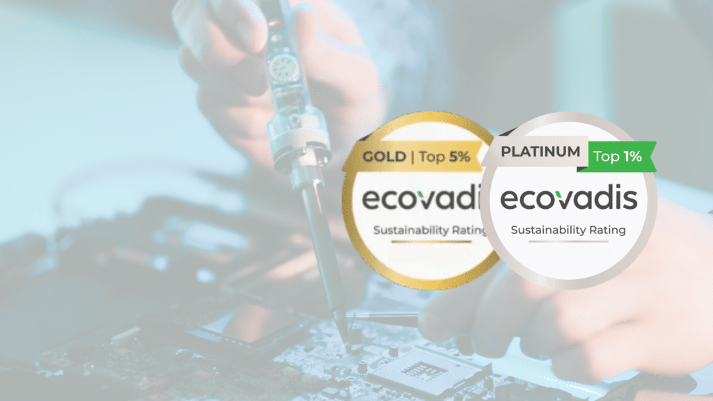 palmarès ecovadis secteur électronique
